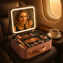 LuxCase® - Cosmetiquera Con Espejo Led + Regalos